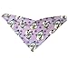 Zahntuch Waterproof Baby Neckerchief with Aeroplane Design