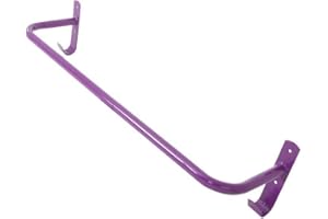 WHITE HORSE EQUESTRIAN Equestrian Horse Rug Rack Single Rug Blanket Rail Stable Wall Fix Tack Room New