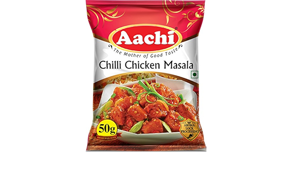 Aachi Chilli Chicken Masala 50g Amazon In Grocery Gourmet Foods