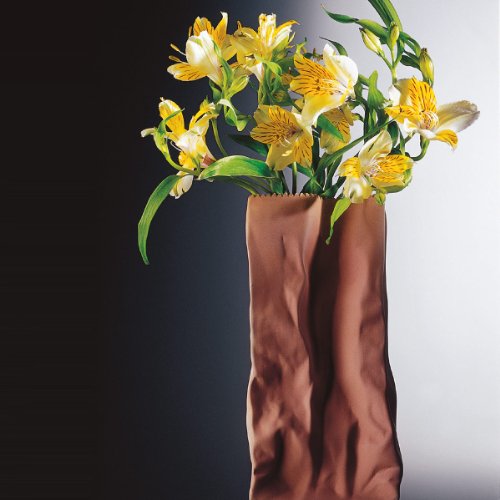 Tütenvase Vase 18 cm Keramik - 3
