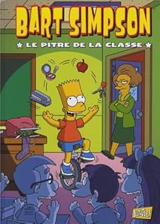 jaquette livre Bart Simpson, Tome 6 : Le pitre de la classe
