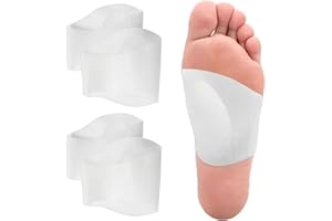 XINIFOOT Fußgewölbebandage, orthopädische Linderung bei Plattfüßen und Schmerzen im Fußgewölbe, Unisex, Unterstützung für Männer und Frauen (klein, 2 Paar)