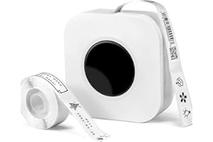 Phomemo Q30S Label Maker-Thermal Sticker Bluetooth Label Printer,Portable small Mini Label Maker Machine,Handheld Label Machine For IOS and Android,Easy to Use for Home,Office,White