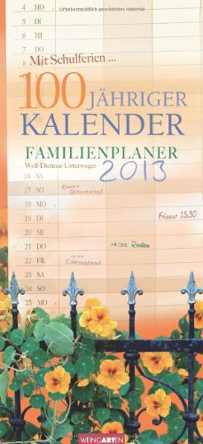 Familienplaner 100jähriger Kalender 2013