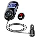 Produktbild Guzack Bluetooth FM Transmitter, KFZ Auto Radio Empfänger Adapter mit 2 USB Ladern & Mikrofon, mit TF Karte Slot, Freisprecheinrichtung Car Kit für iOS- und Android-Geräte