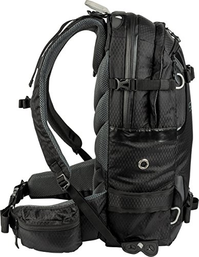 Nitro Snowboards Slash 25 Pro Snowboardrucksack  Jet Black  53 x 15 x 31 cm