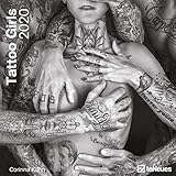 Tattoo Girls 2020 - Broschürenkalender - Wandkalender - Fotokalender - 30x30cm by