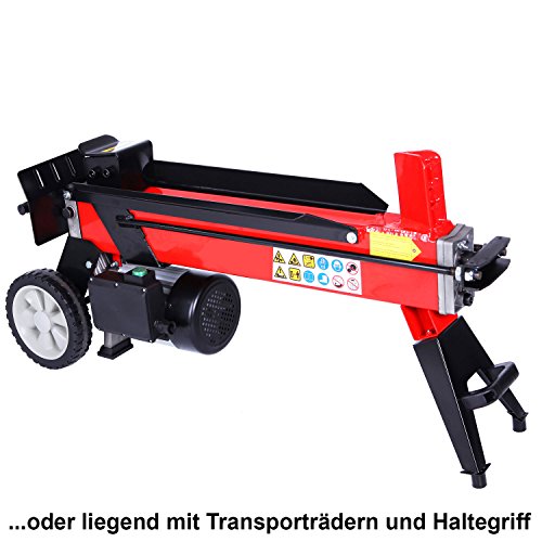 BRAST Holzspalter Brennholzspalter Kaminholz-Spalter Hydraulikspalter 7 Tonnen Schnellspalt-Funktion - 5