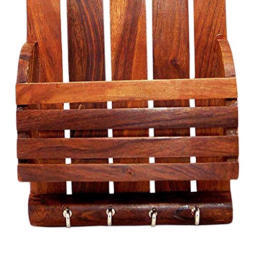 Muttertags Special Einzigartige Geschenke Hölzerner Buchstabe cum Schlüsselhalter, Strip Entwurfs-Halter, Buchstabe-Halter, Schlüsselaufhänger, - 3