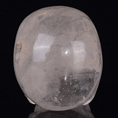 Mineralbiz 1.3 „-1.5“ Mini natürliche klare Quarz Kristall Hand geschnitzte menschliche Kristall Schädel Kopf Skulptur Edelstein Carving - 3