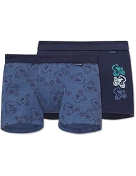 Schiesser Jungen Shorts 2er-Pack 153761, sortiert 1, 128