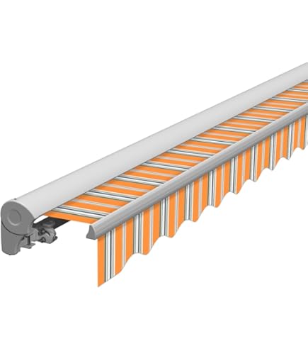 Amazon.de: paramondo Endkappen fr Gelenkarmmarkise Basic 2000 und  Markisenleiste, sauberer Abschluss, fr Markisenbreite 3,5  6 m, jeweils 2  Stck, Wei