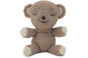 Happiest Baby SNOObear Peluche Avec Bruits Blancs 3-en-1 - Cacao Aspect Laine