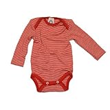 Cosilana Wollbody® Baby Bodysuit Wool / Silk -  red - 74