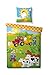 Produktbild Wende Bettwäsche Set Lego Duplo, 100x135cm + 40x60cm, Bauernhof, Baumwolle