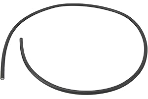 VOBOR 7mm Ignition Cable, 7mm HT Ignition Lead Cable 1M Length PVC Sheathed Insulated Copper Core Ignition Cable for Car Motorcycle Engine Black