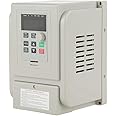 Single Phase to 3 Phase VFD Drive VFD Variable Frequency Drive Speed Controller 1.5KW AC 220V Inverter Single Variable Frequency Drive 8A Universal VFD Speed Controller for 3-phase Motor