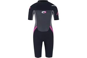Osprey Kids Wetsuit | Shorty 3mm Summer Wetsuit, Kids Neoprene Surfing Bodyboarding Wetsuit, Origin, Multiple Colours