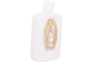 CAXUSD Refillable Holy Water Bottle Empty Christian Blessing Water Container for Religious Ceremonies Travel and Baptismal Use for Church and Spiritual Blessings