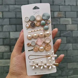 ANNACREATIONS 8 PCS Premium Korean stylish Hair Clips For Women And Girls