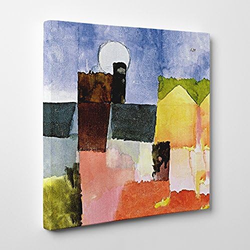 Big Art Shop PREMIUM CANVAS ART Paul Klee Clair De Lune *MANY SIZES* (24x24 inches / 61x61x1.8 cm)