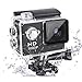 Produktbild Colorstar 1080P Sport-Kamera mit 1.5Inch LCD Anzeige 12MP 120 Weitwinkel + Voll HD Weitwinkel-Objektiv Mikro USB 2.0 Mikro-HDMI-Unterstützung 32G SD-Karte mit 900mAh Aufladebare Batterie Akku Unter-Wasser 30m