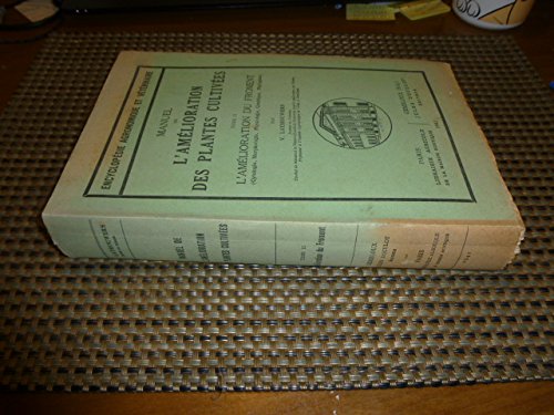 Download Encyclopédie agronomique et vétérinaire Manuel de l'amélioration des plantes ... Download Encyclopédie agronomique et vétérinaire Manuel de l'amélioration des plantes ...