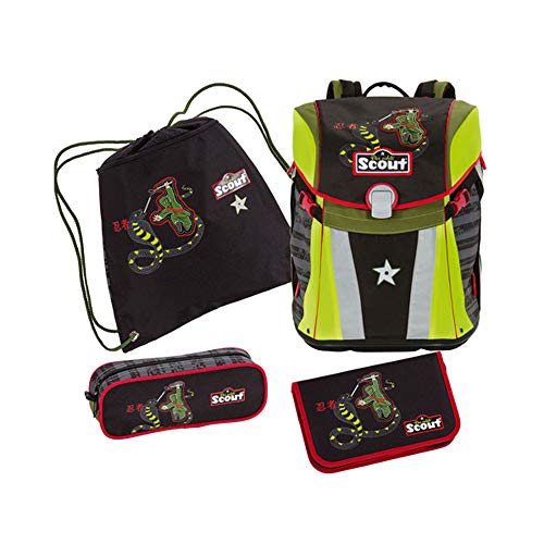 Scout Set de sacs scolaires, vert (Multicolore) – 73410732500