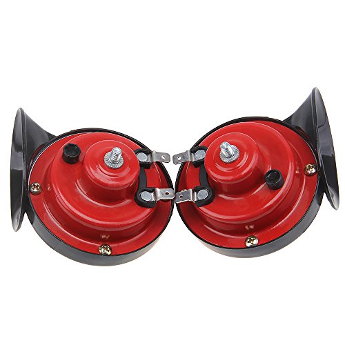 Universal Lufthorn 12V - 110dB Schneckenhorn Für Auto, LKW & Motorrad