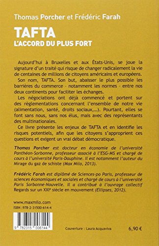 TAFTA : L'accord du plus fort