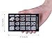 Ejiubas Henna Floral Egypt Style Stamping Plate Double-sided Design Nail Art Image Plate Nail Stamp Collection - Pack of 2