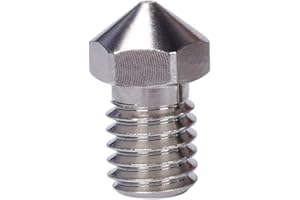 3Wthings Plated Copper Nozzle passend für E3D V6 Hotend 3D Drucker M6, 0.4mm, 1.75mm