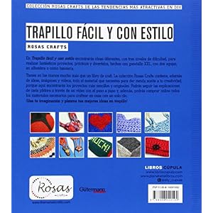 Rosas Crafts. Trapillo fácil y con estilo: Colección Rosas crafts de las tendencias más atractivas en Diy