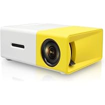 جيني جهاز عرض LED صغير محمول 1080P مع جهاز تحكم عن بعد من بورن ...