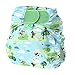Tots Bots 8-35 lb Easy Fit Hook and Loop Nappy Hey Diddle Print