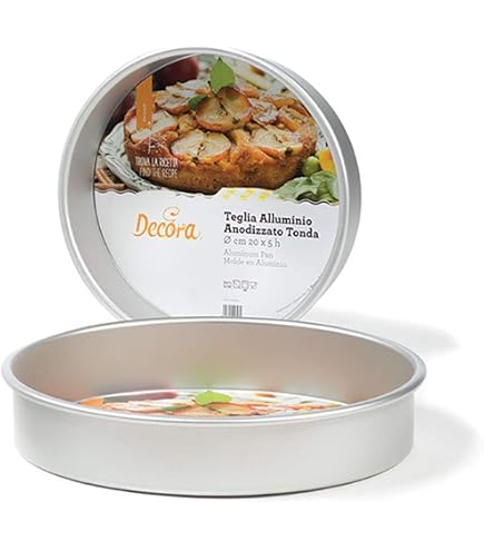 Pentole Agnelli Moule à Gâteau Conique Avec Rebord Aluminium 38x38x6cm - Fabriqué En Italie