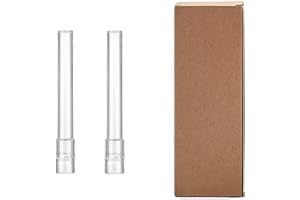 Potence JINNUO Solo Glass Tube 120mm Long pour Arizer (2 Pack)