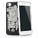 Produktbild iPhone 7 (4,7") Hülle - Schutzhülle - "iCityCase Köln" in schwarz - iPhone Hülle - Köln Cover für iPhone7 von QUADOCTA - - Perfekter Schutz für Diamantschwarz Jetblack iPhone