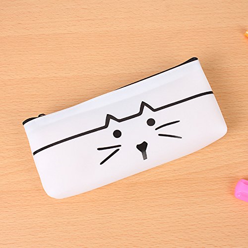 Preisvergleich Produktbild Outflower Kreative Niedlichen Tier Serie Muster Federmäppchen Pektin Platz Bleistiftbeutel Reißverschluss Kosmetiktasche Münztüte Schreibwaren Aufbewahrungstasche