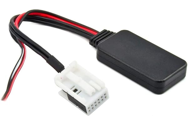ENJOY-UNIQUE Câble adaptateur auxiliaire Bluetooth pour radio Volkswagen RCD110 RCD210 RCD310 RCD510 RNS510 12 broches MP3 AUX dans adaptateur sans fil