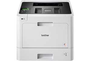 Brother HL-L8260CDW Professioneller WLAN Farblaserdrucker (31 Seiten/Min., Duplex, 2.400 x 600 dpi) weiß/schwarz