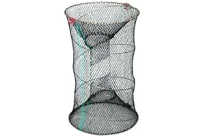 Accessotech Crabes Écrevisses Lobster Catcher Pot Amorce Piège Filet De Pêche Anguille Crevette Crevette Appât Vivant