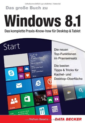 Das große Buch: Windows 8.1