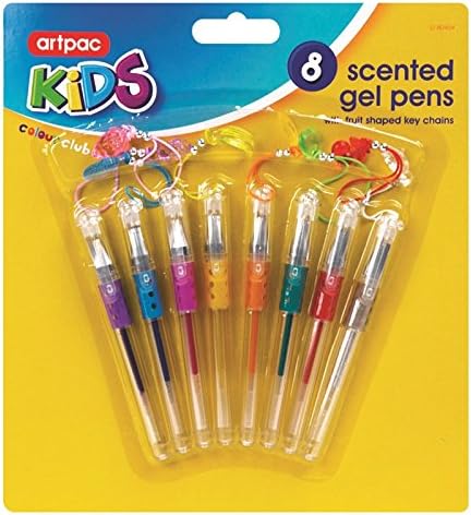 Scented Gel Pens Glitter Gel Pens x16 For Tattoos Cards Colouring Coloring Art N Craft Christmas Cards Xmas Cards Pens Gel Temporary Tattoo Skin Henna Stencil Glitz Glitzy Glitzee x2 Packs Of 8 Pens