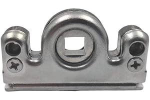 Achkey Siegenia (SI AUBI) Schneckengehäuse Schnecke Ersatzteil schraubbar für Fenstergetriebe und Balkontüre Reperatur Getriebeschloss für Serie Favorit TRIAL Getriebe 3 & 23 mit HauSun Upgrade