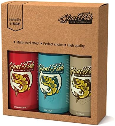Giant Fish Liquid attractant bait for fish The perfect solution if the fish do not bite