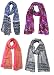 Letz Dezine Printed Poly Cotton Set of four mullticoloured stoles; scarf and stoles for women RS.379.00