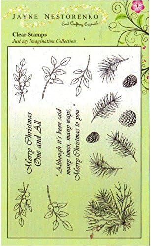 Jayne Nestorenko Clear Stamps - Winter Foliage Accessories