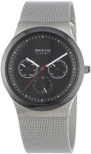 Bering Time Herren-Armbanduhr XL Ceramic Analog Quarz Edelstahl 32139-002 Bering Time Herren-Armbanduhr XL Ceramic Analog Quarz Edelstahl 32139-002