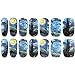 Produktbild Tery 1 Bogen Nail Wraps Night gemustert Dekoration Geheimnisvolle Starry Sky Full Nail Aufkleber